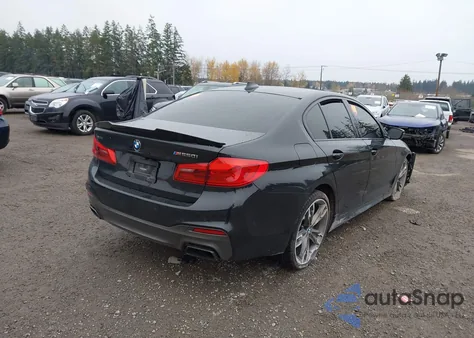 2020 BMW M550I xDrive из США, поврежденный, VIN WBAJS7C09LCD47686